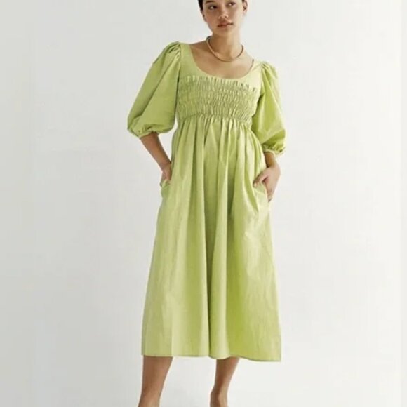 Ciao Lucia Veneto Dress - "Dew" - Size Large - Effortless Coastal Chic! - Picture 1 of 6